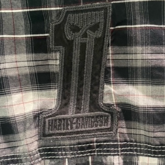 Men’s Harley Davidson Snap up Shirt - Picture 7 of 8